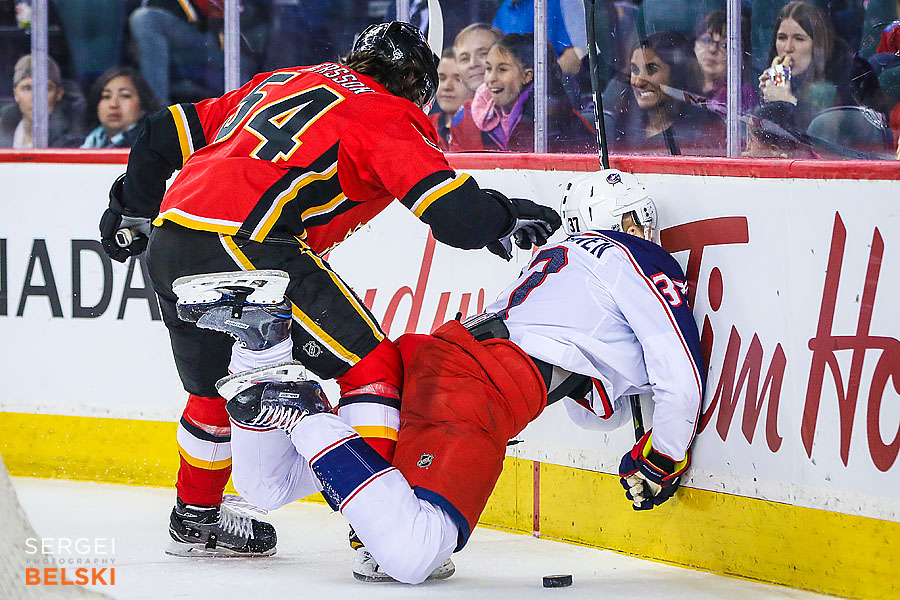 nhl hockey calgary sports photographer sergei belski photo