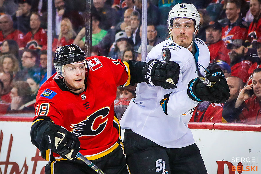 nhl hockey calgary sports photographer sergei belski photo