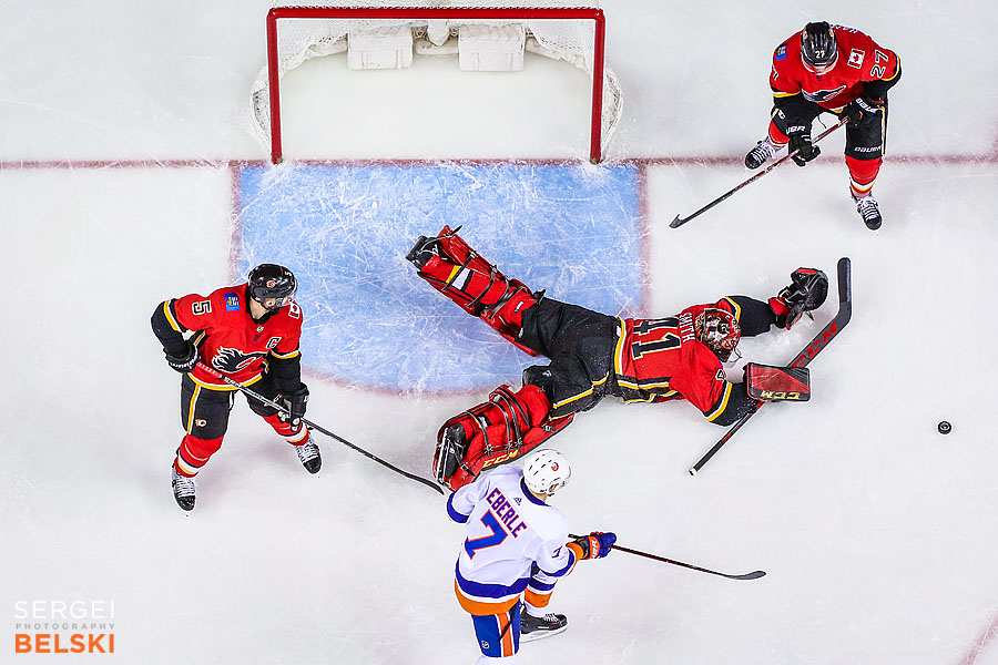 nhl hockey calgary sports photographer sergei belski photo