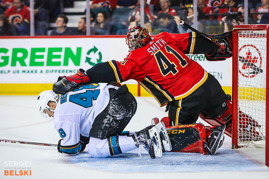 nhl hockey calgary sports photographer sergei belski photo