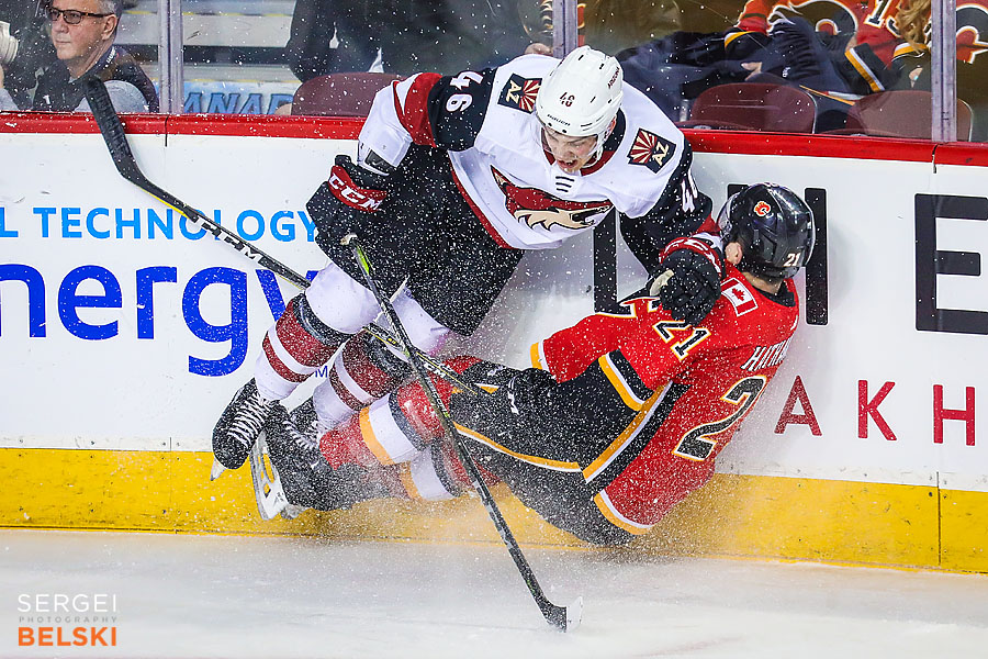 nhl hockey calgary sports photographer sergei belski photo