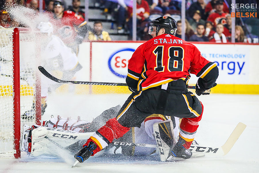 nhl hockey calgary sports photographer sergei belski photo