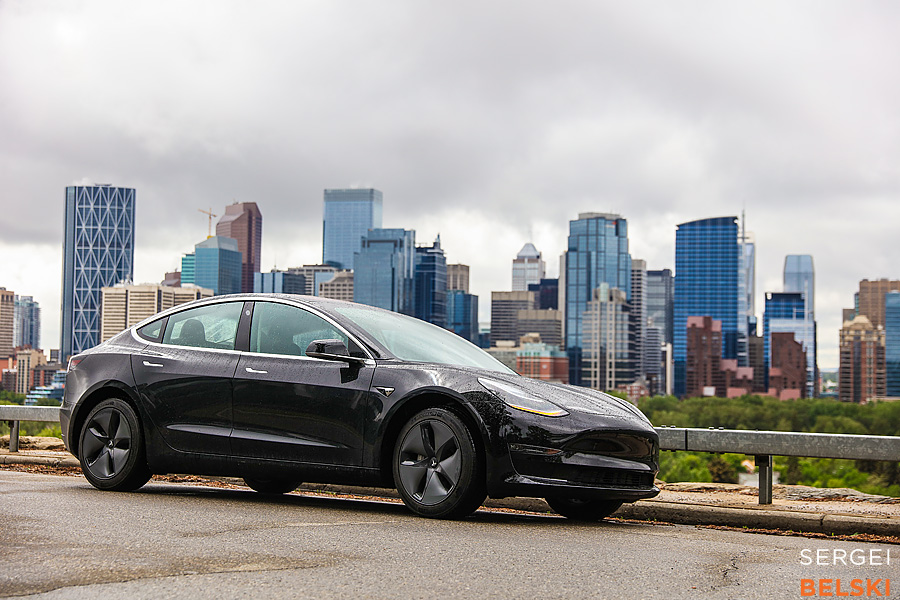 my Tesla adventures calgary photographer sergei belski photo