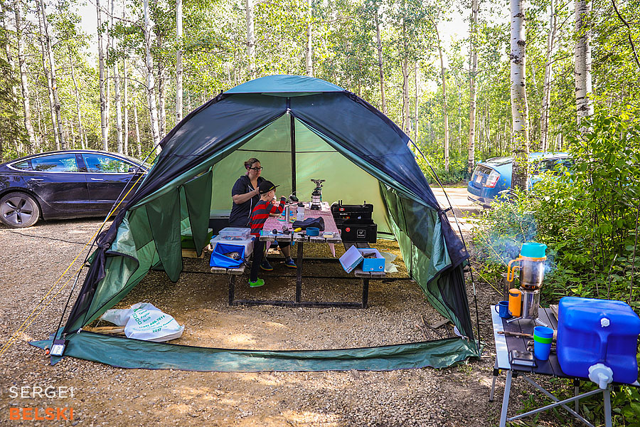 camping family trip calgary photographer sergei belski photo