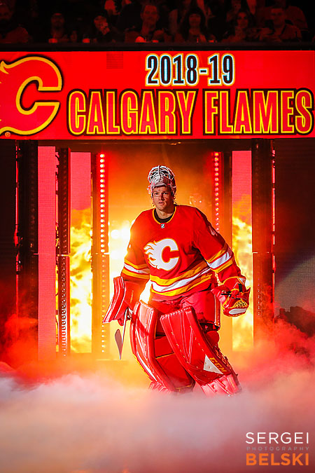 nhl hockey calgary sports photographer sergei belski photo