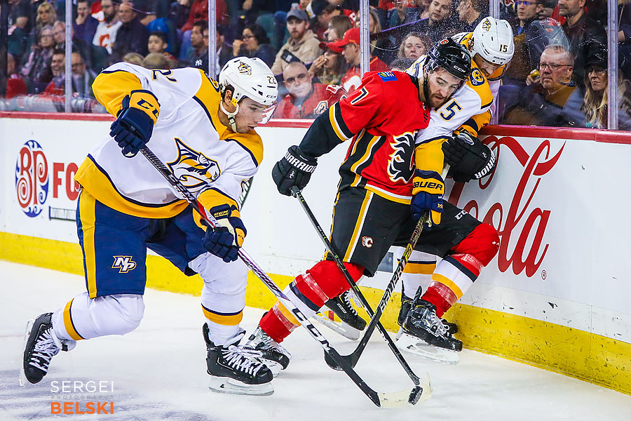 nhl hockey calgary sports photographer sergei belski photo