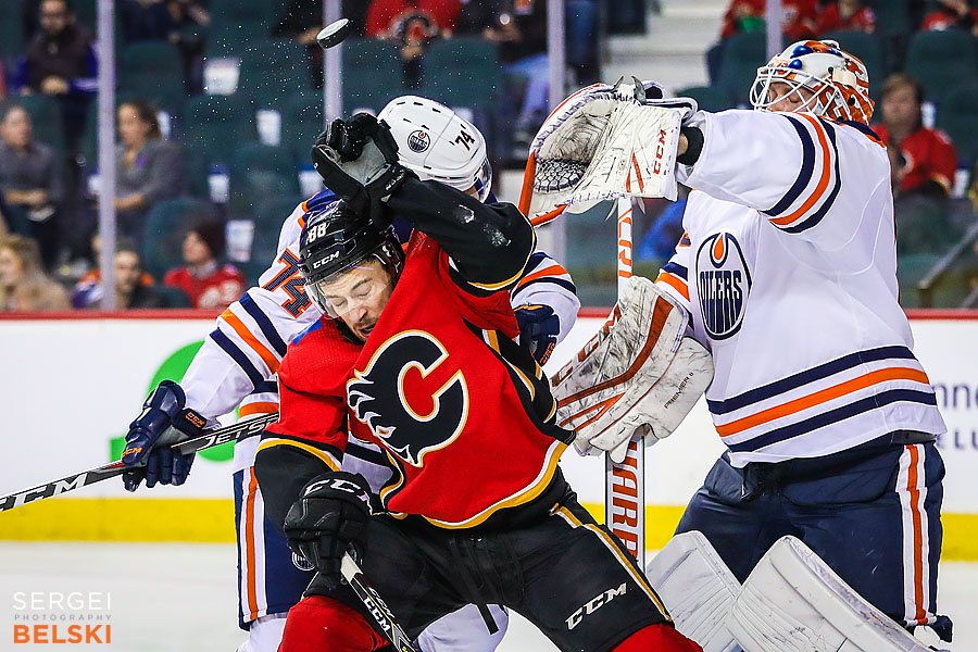 nhl hockey calgary sports photographer sergei belski photo