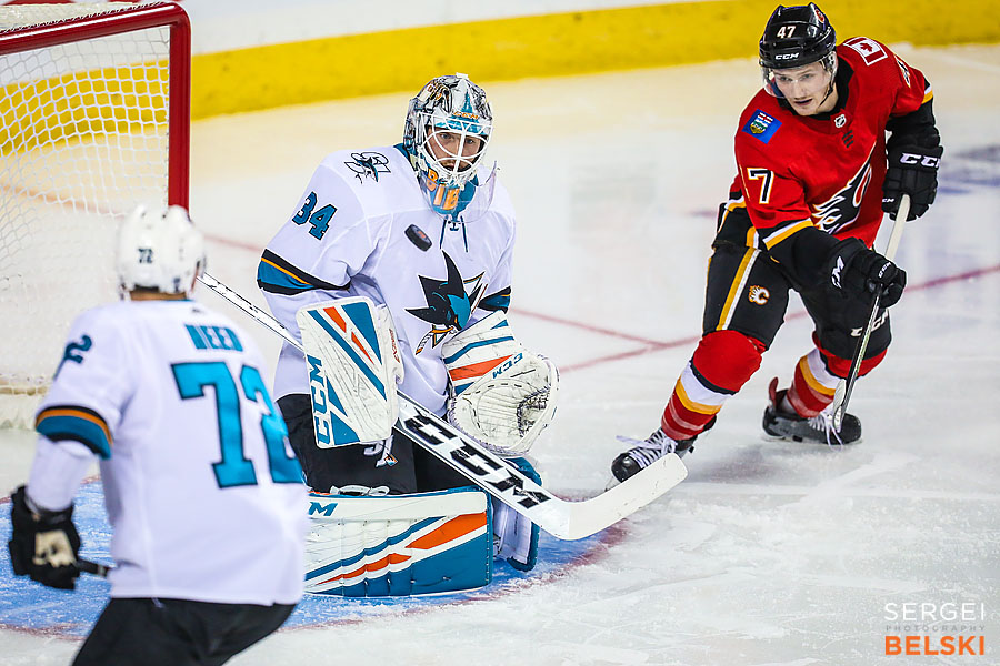 nhl hockey calgary sports photographer sergei belski photo