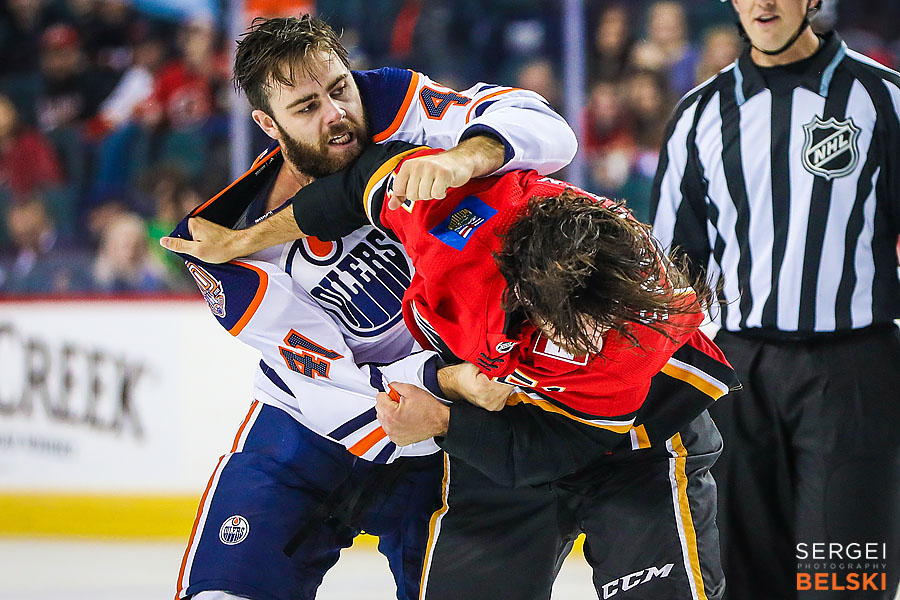 nhl hockey calgary sports photographer sergei belski photo
