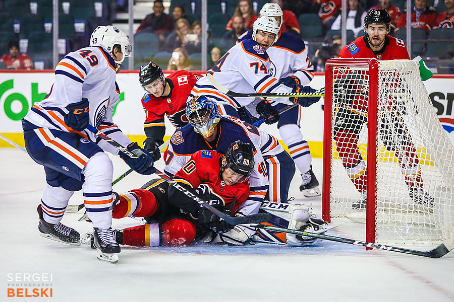 nhl hockey calgary sports photographer sergei belski photo