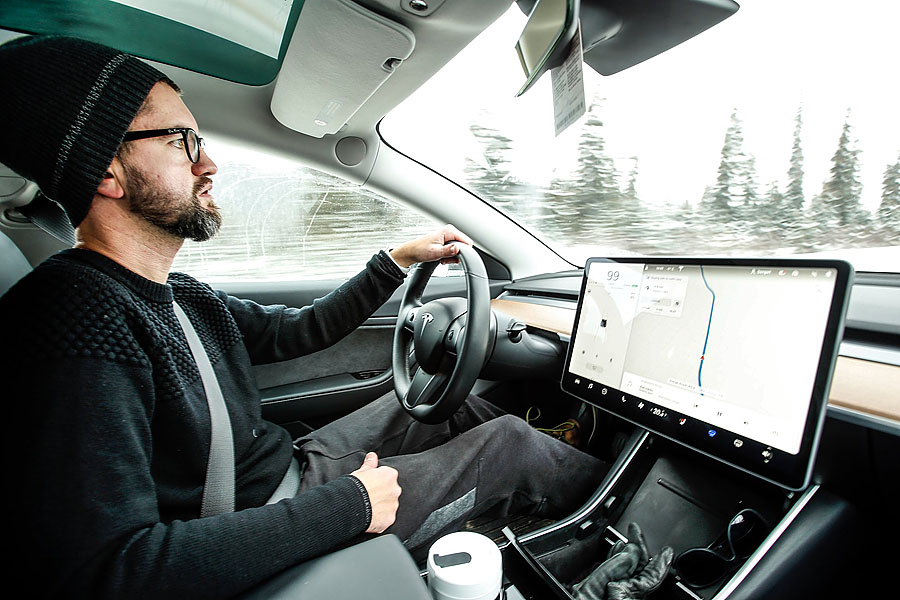 my tesla adventures Lake Louise photographer sergei belski photo