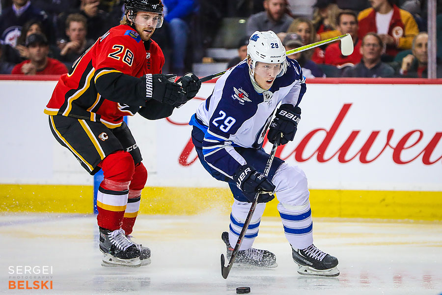 nhl hockey calgary sports photographer sergei belski photo
