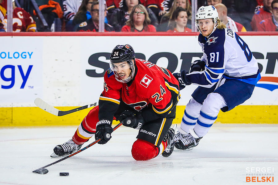 nhl hockey calgary sports photographer sergei belski photo
