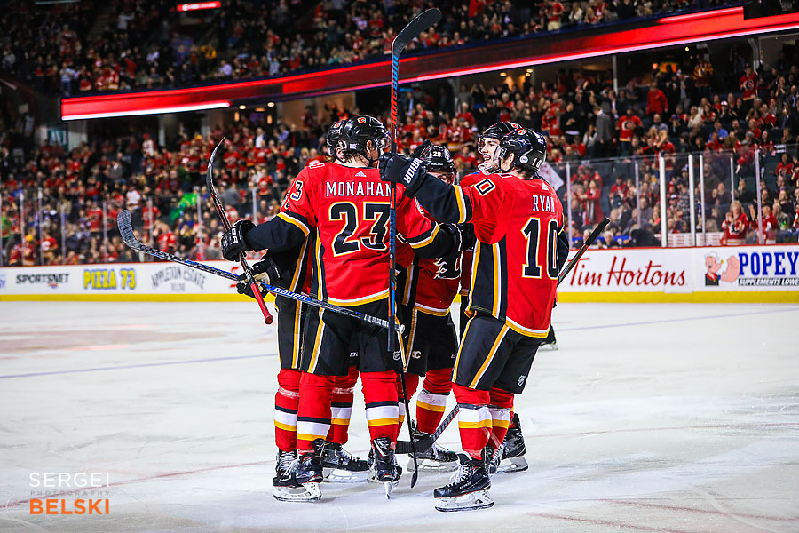 nhl hockey calgary sports photographer sergei belski photo