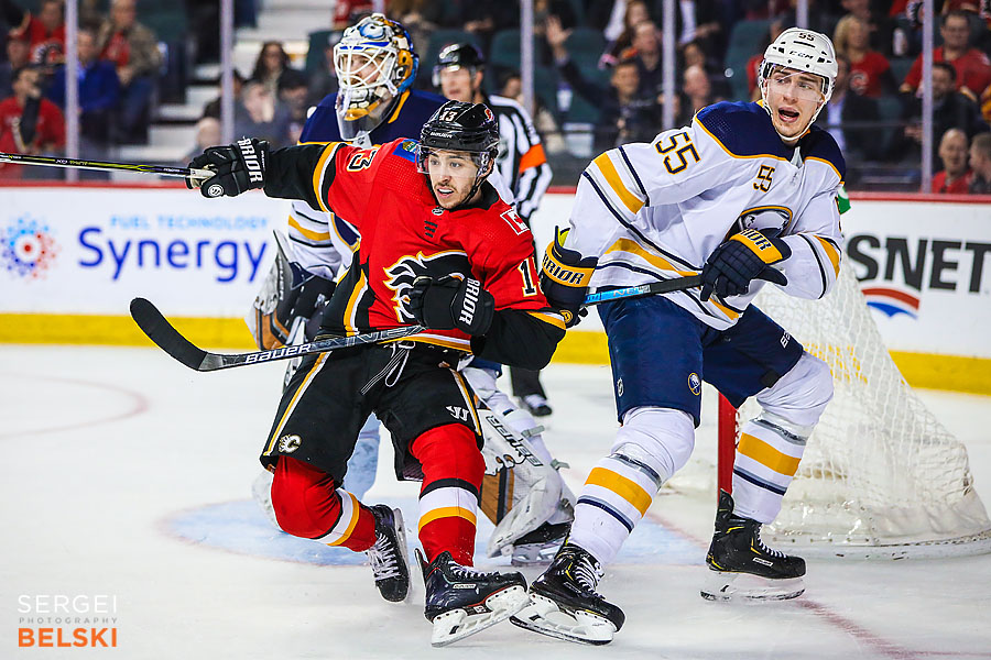nhl hockey calgary sports photographer sergei belski photo
