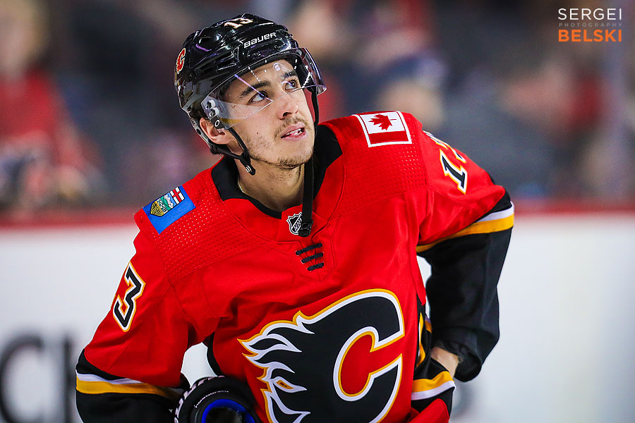 nhl hockey calgary sports photographer sergei belski photo