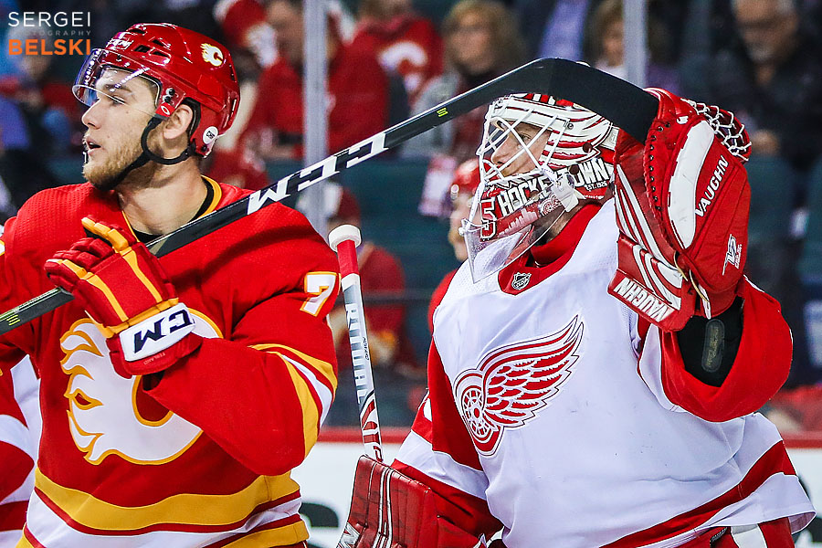 nhl hockey calgary sports photographer sergei belski photo