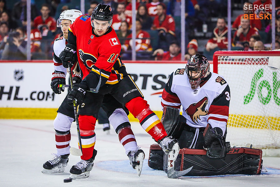 nhl hockey calgary sports photographer sergei belski photo
