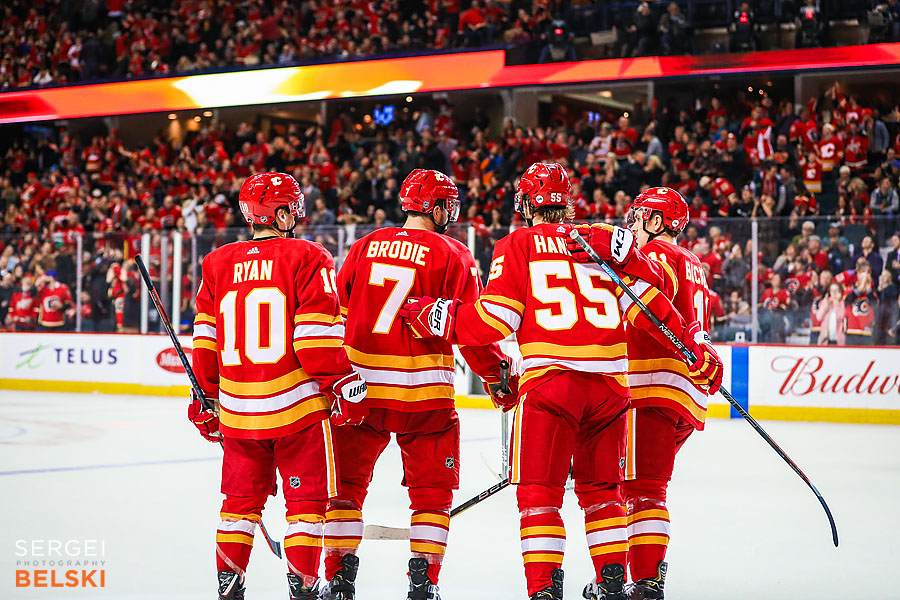 nhl hockey calgary sports photographer sergei belski photo