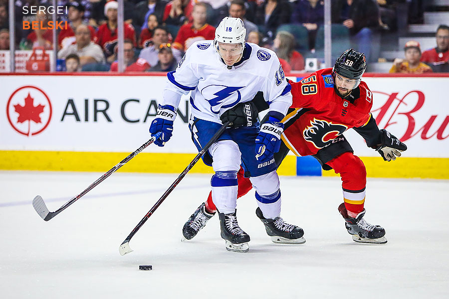nhl hockey calgary sports photographer sergei belski photo