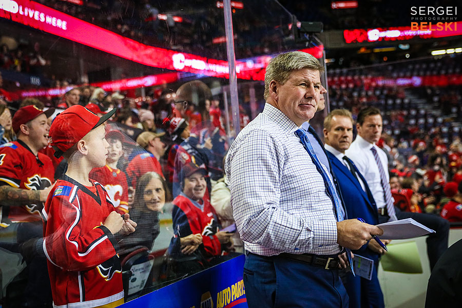 nhl hockey calgary sports photographer sergei belski photo