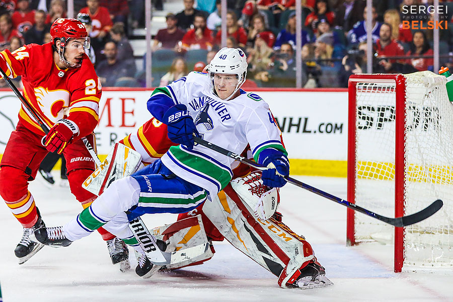 nhl hockey calgary sports photographer sergei belski photo