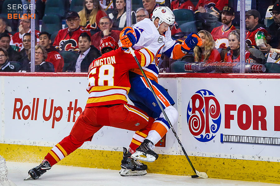nhl hockey calgary sports photographer sergei belski photo