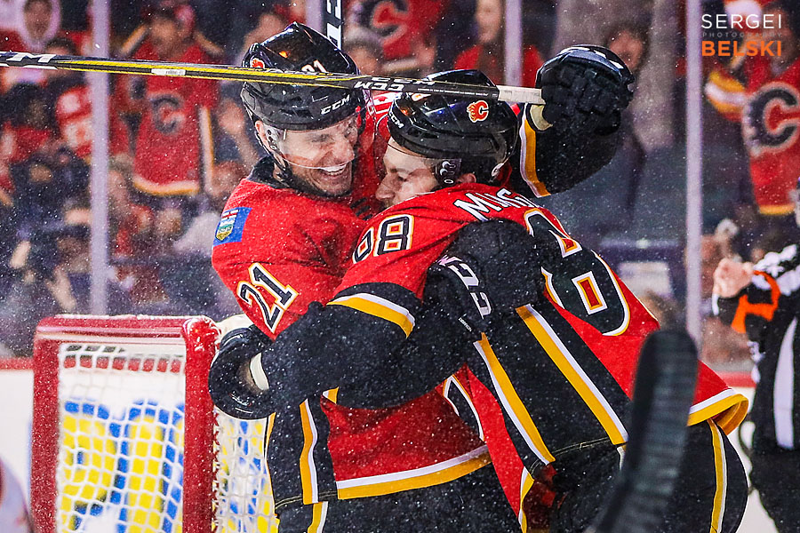 nhl hockey calgary sports photographer sergei belski photo
