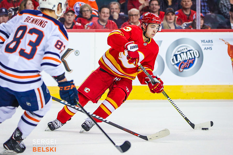 nhl hockey calgary sports photographer sergei belski photo