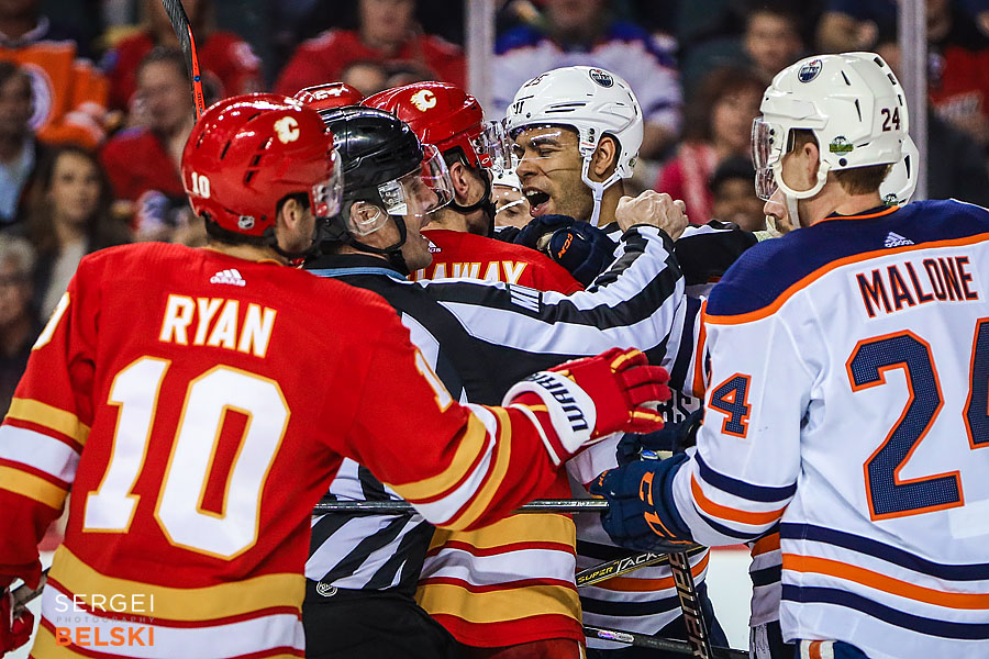nhl hockey calgary sports photographer sergei belski photo
