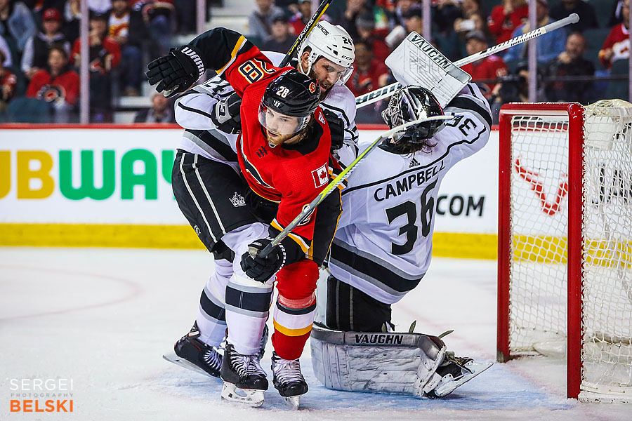 nhl hockey calgary sports photographer sergei belski photo