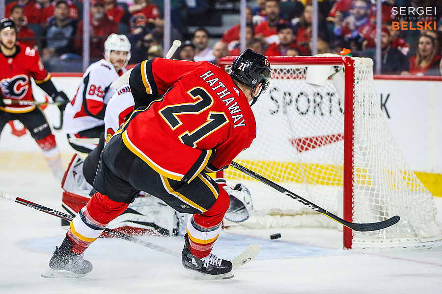 nhl hockey calgary sports photographer sergei belski photo