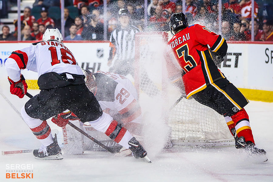 nhl hockey calgary sports photographer sergei belski photo