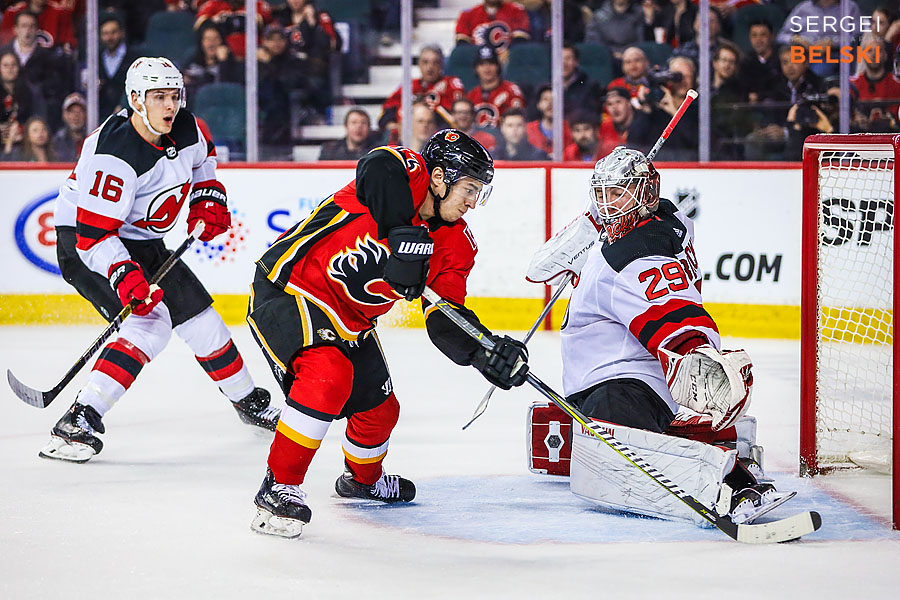 nhl hockey calgary sports photographer sergei belski photo