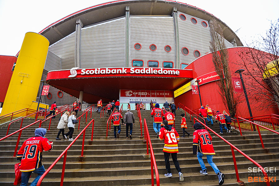 nhl hockey calgary sports photographer sergei belski photo