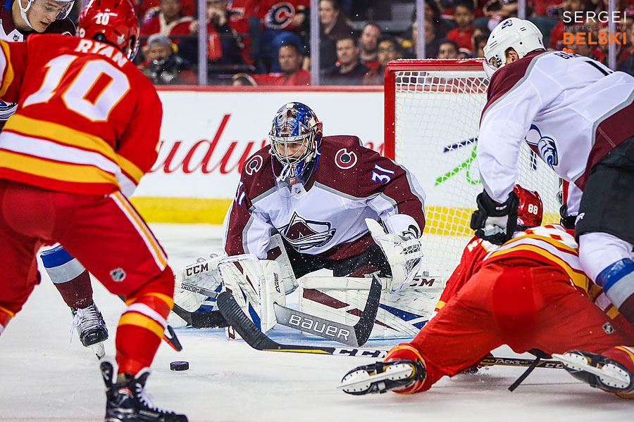 nhl hockey calgary sports photographer sergei belski photo