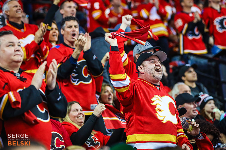nhl hockey calgary sports photographer sergei belski photo