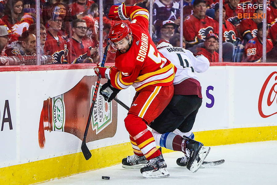 nhl hockey calgary sports photographer sergei belski photo