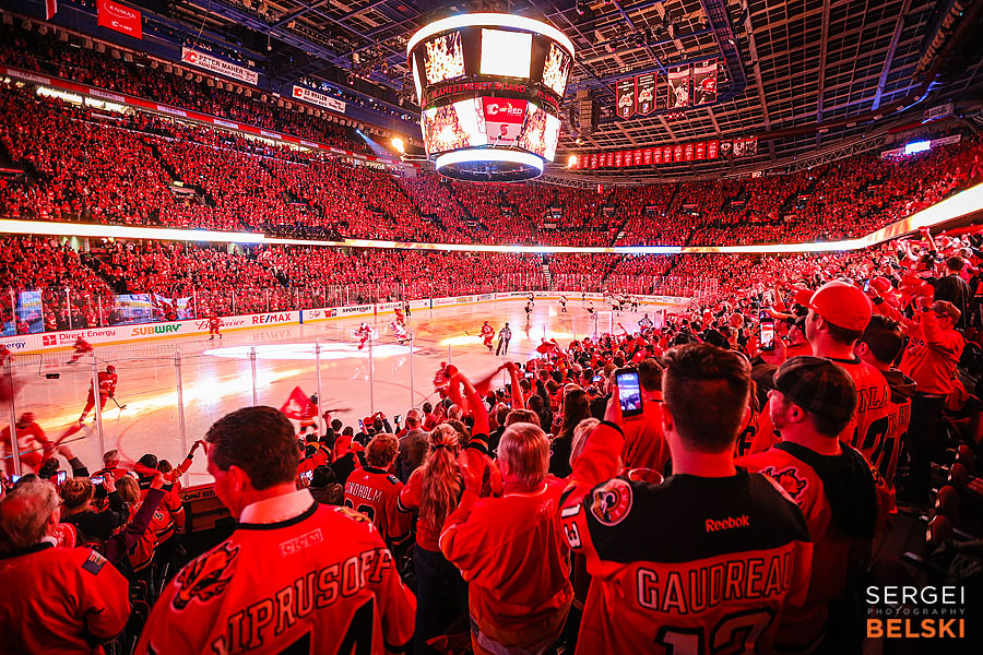 nhl hockey calgary sports photographer sergei belski photo
