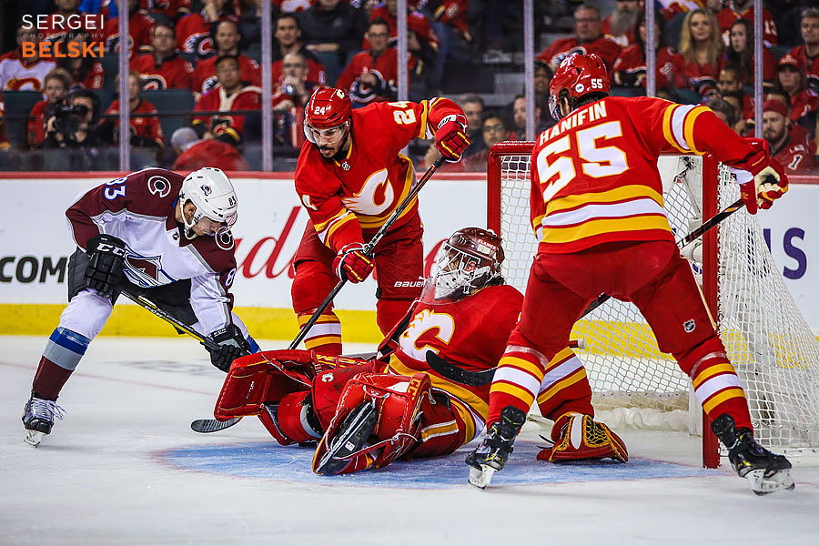 nhl hockey calgary sports photographer sergei belski photo