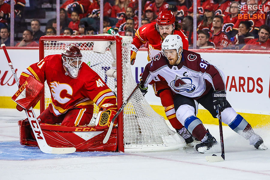 nhl hockey calgary sports photographer sergei belski photo