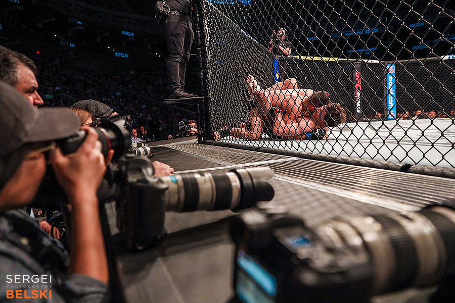 ufc calgary sports photographer sergei belski photo