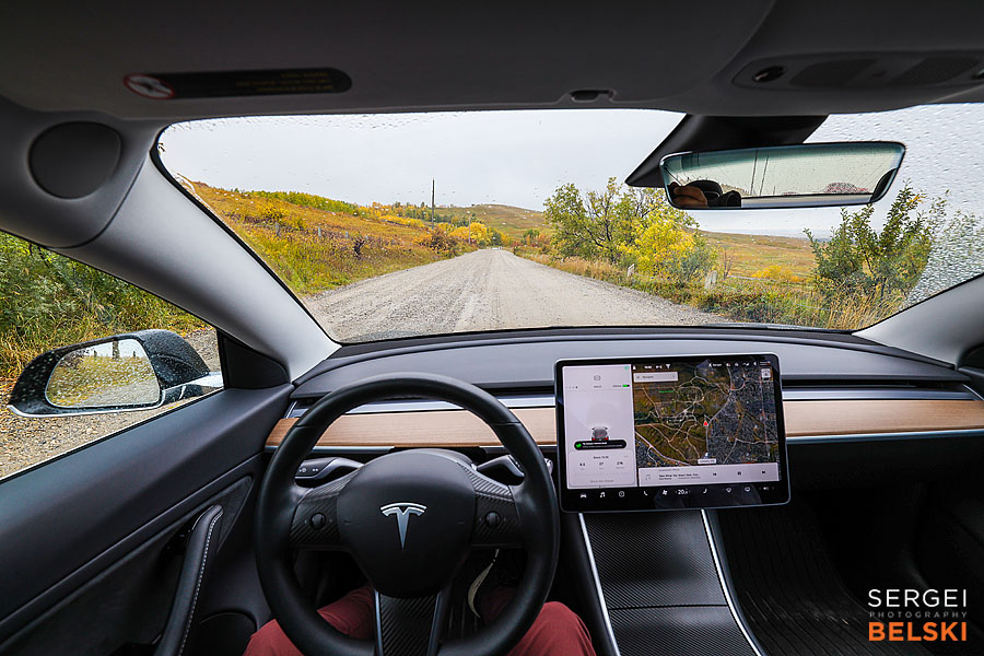 my tesla adventures calgary photographer sergei belski photo