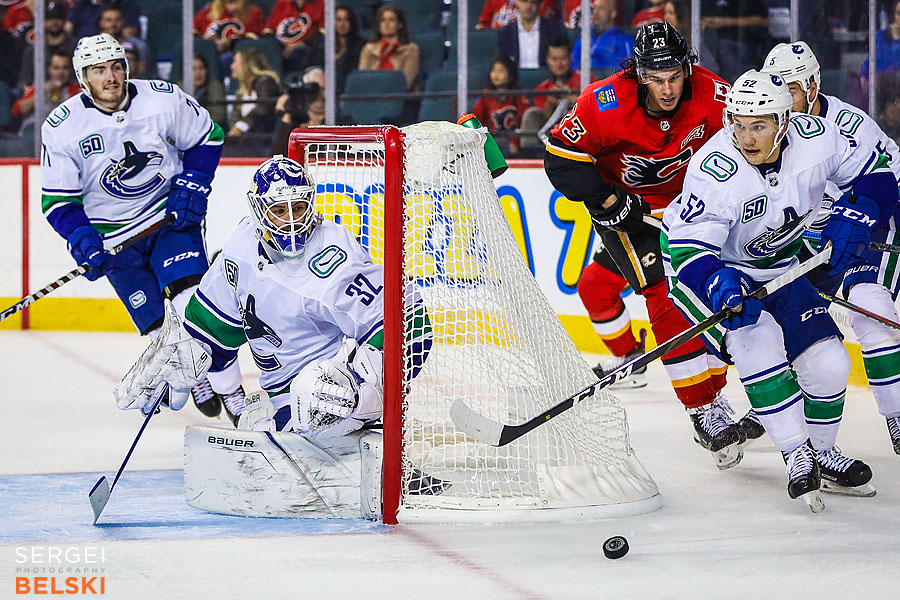 nhl hockey calgary sports photographer sergei belski photo