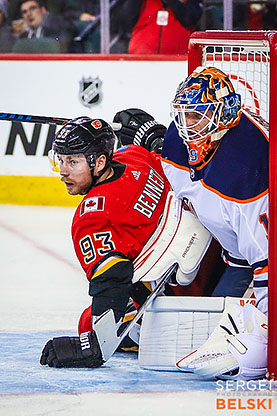 nhl hockey calgary sports photographer sergei belski photo