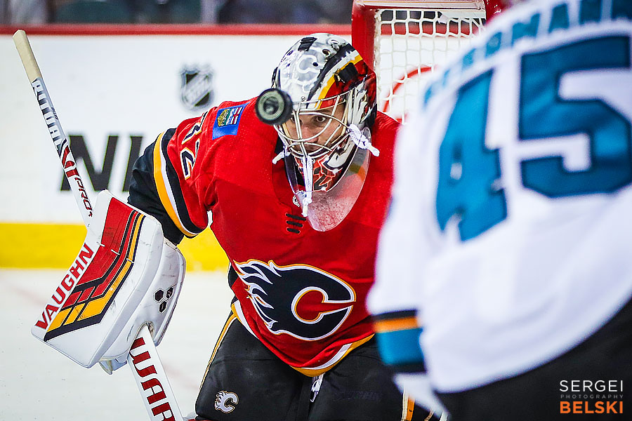 nhl hockey calgary sports photographer sergei belski photo