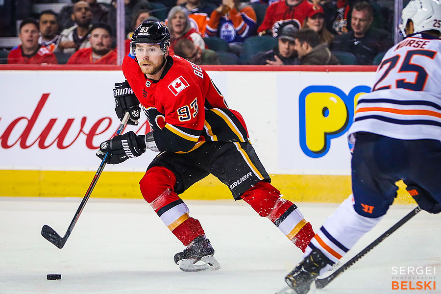 nhl hockey calgary sports photographer sergei belski photo