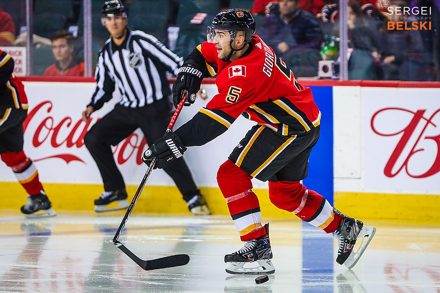 nhl hockey calgary sports photographer sergei belski photo