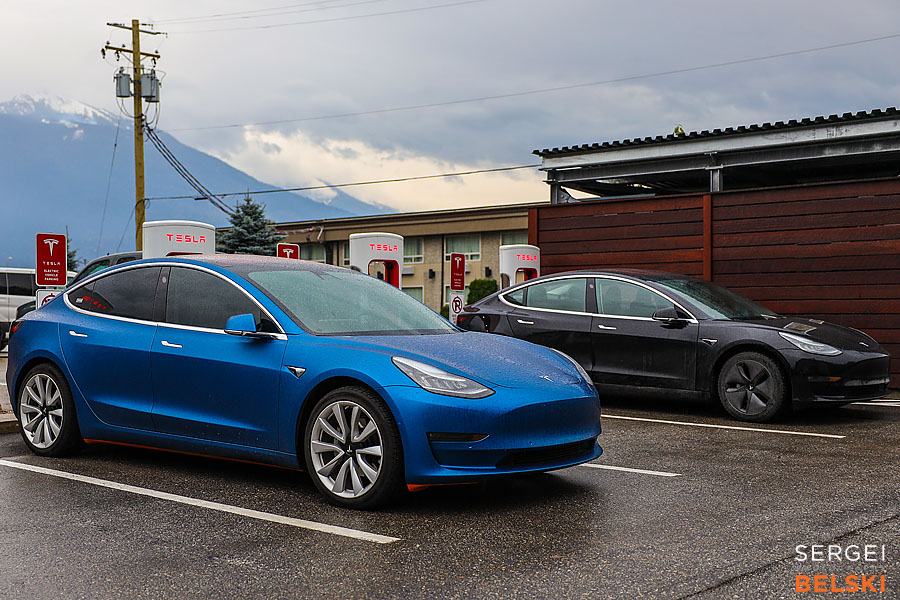 my tesla adventures Vancouver road trip photographer sergei belski photo