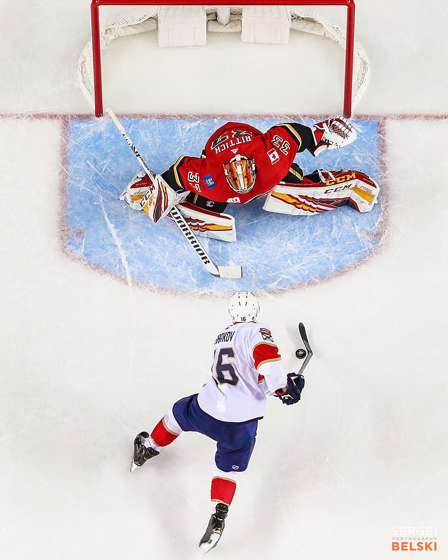 nhl hockey calgary sports photographer sergei belski photo